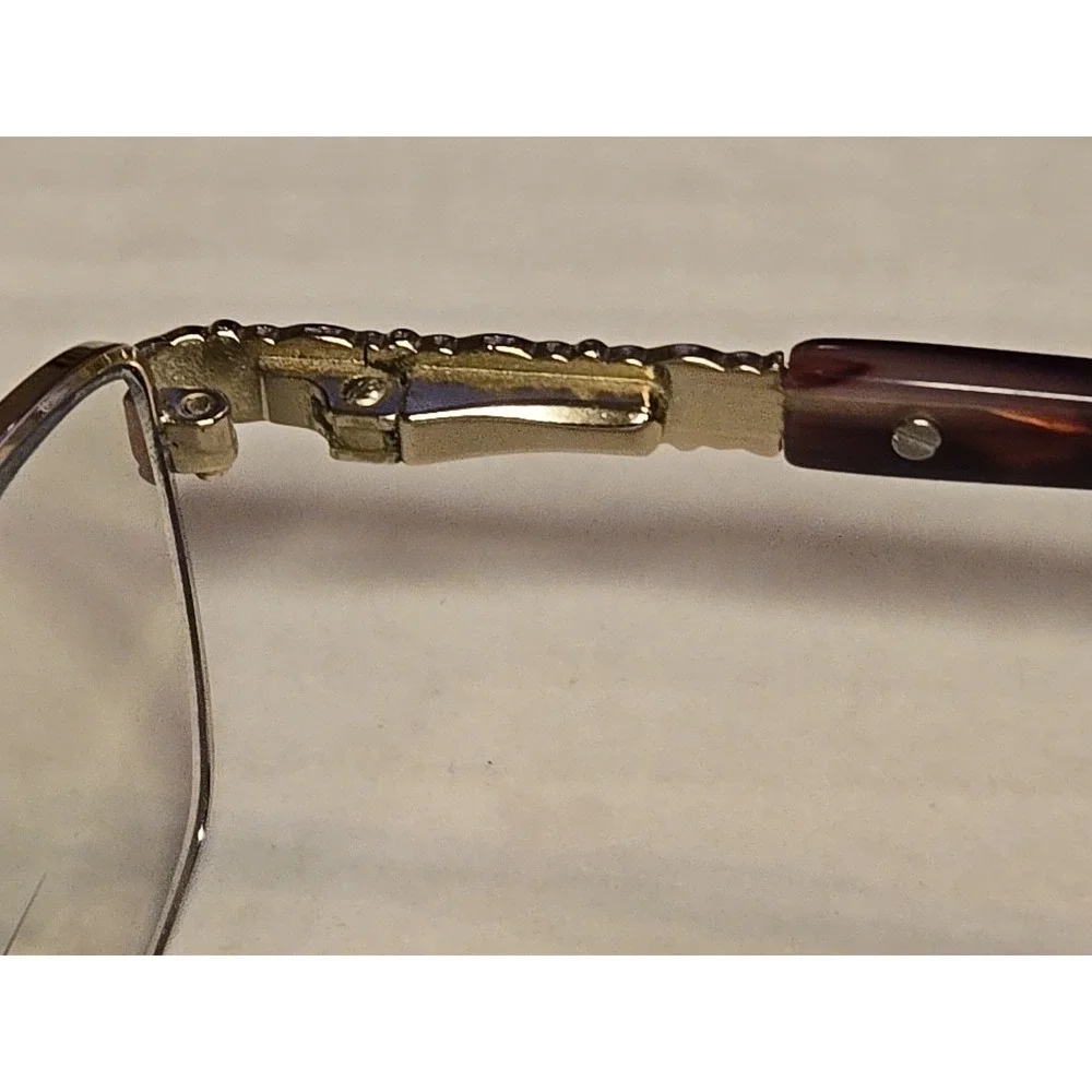 Clear Vision PETITE 34 Wine 49-17-130 Metal Full Rim Eyeglasses Frames Small